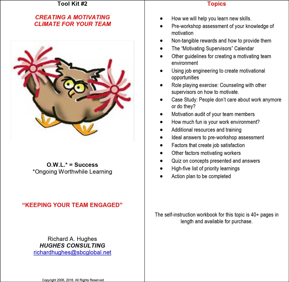 Creating a Motivating Climate for Your Team