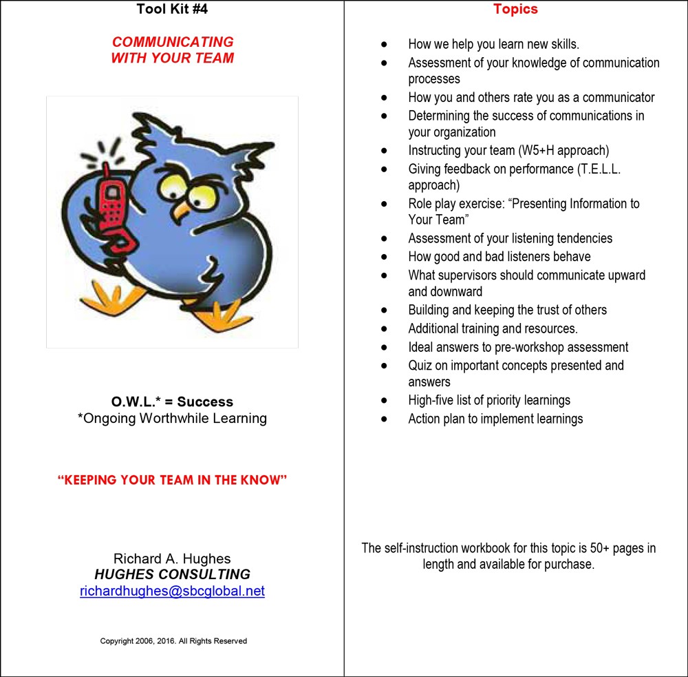 Communicating with your Team